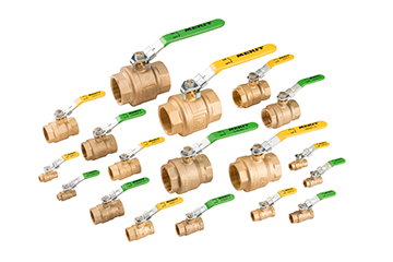 Merit's Brass Ball Valve Offering (Leaded & Lead Free)